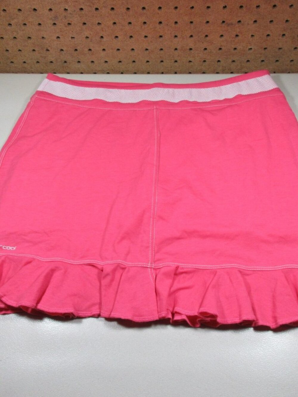 PING womens light red an white Sensor Cool golf skort M EUC